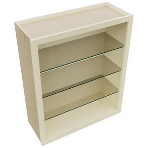 Fabuwood Linen NDW3036 Wall Standard No Door Cabinet, Top View