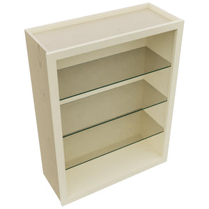 Fabuwood Linen NDW3039 Wall Standard No Door Cabinet, Top View