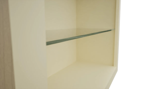 Fabuwood Linen NDW3042 Wall Standard No Door Cabinet, Detail View