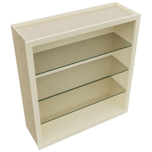 Fabuwood Linen NDW3639 Wall Standard No Door Cabinet, Top View