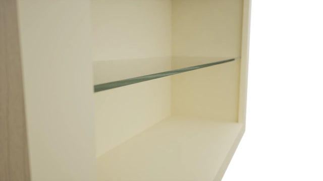 Fabuwood Linen NDW3642 Wall Standard No Door Cabinet, Detail View