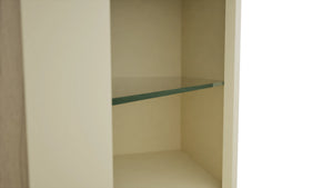 Fabuwood Linen NDWDC2439 Wall Corner Diagonal No Door Cabinet, Detail View