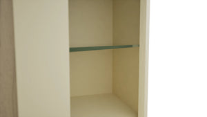 Fabuwood Linen NDWDC2442 Wall Corner Diagonal No Door Cabinet, Detail View