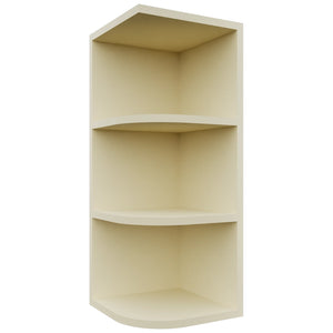 Fabuwood Linen OE1230 Wall Open End Cabinet, Front View