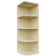 Fabuwood Linen OE1236 Wall Open End Cabinet, Front View