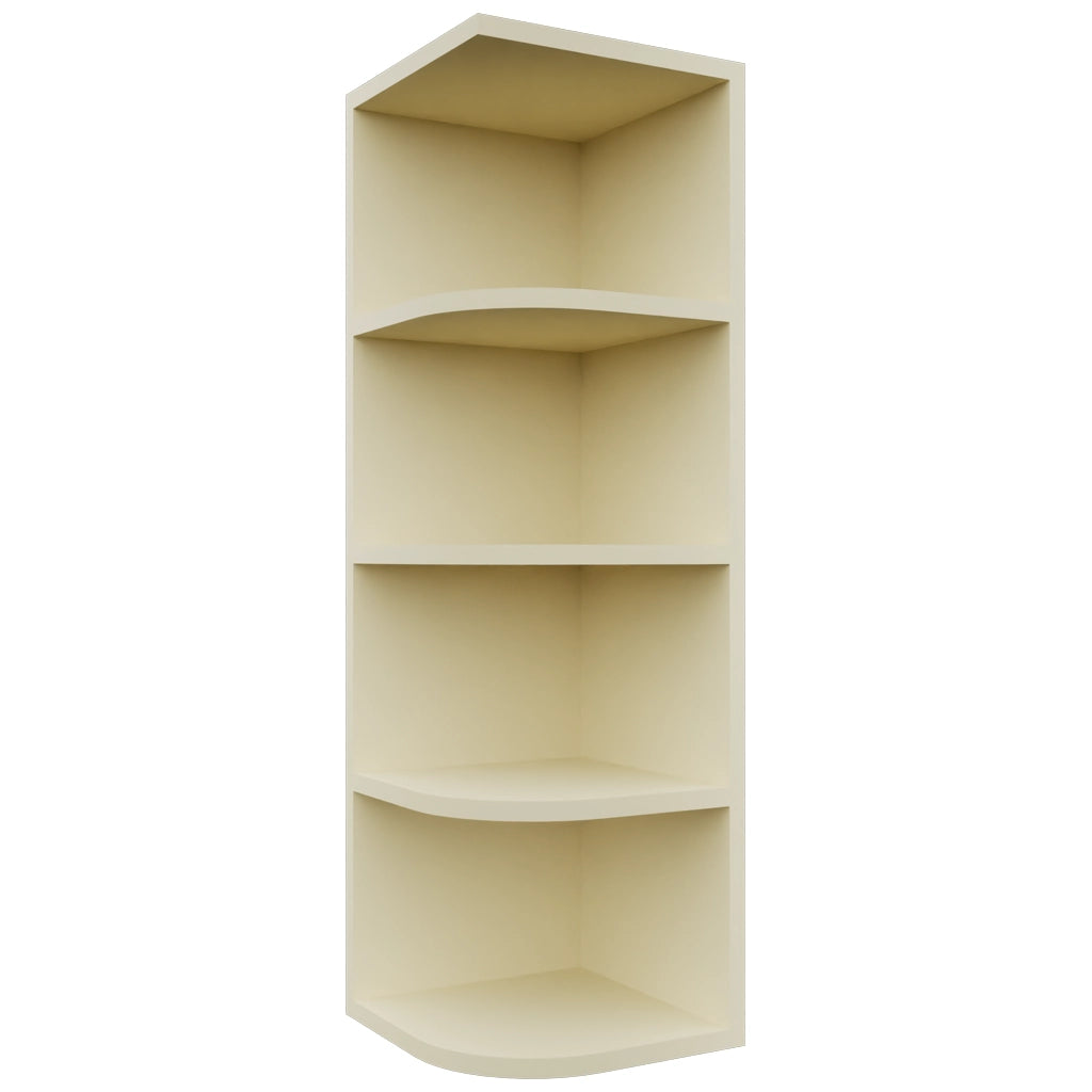 Fabuwood Linen OE1239 Wall Open End Cabinet, Front View