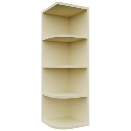 Fabuwood Linen OE1239 Wall Open End Cabinet, Front View