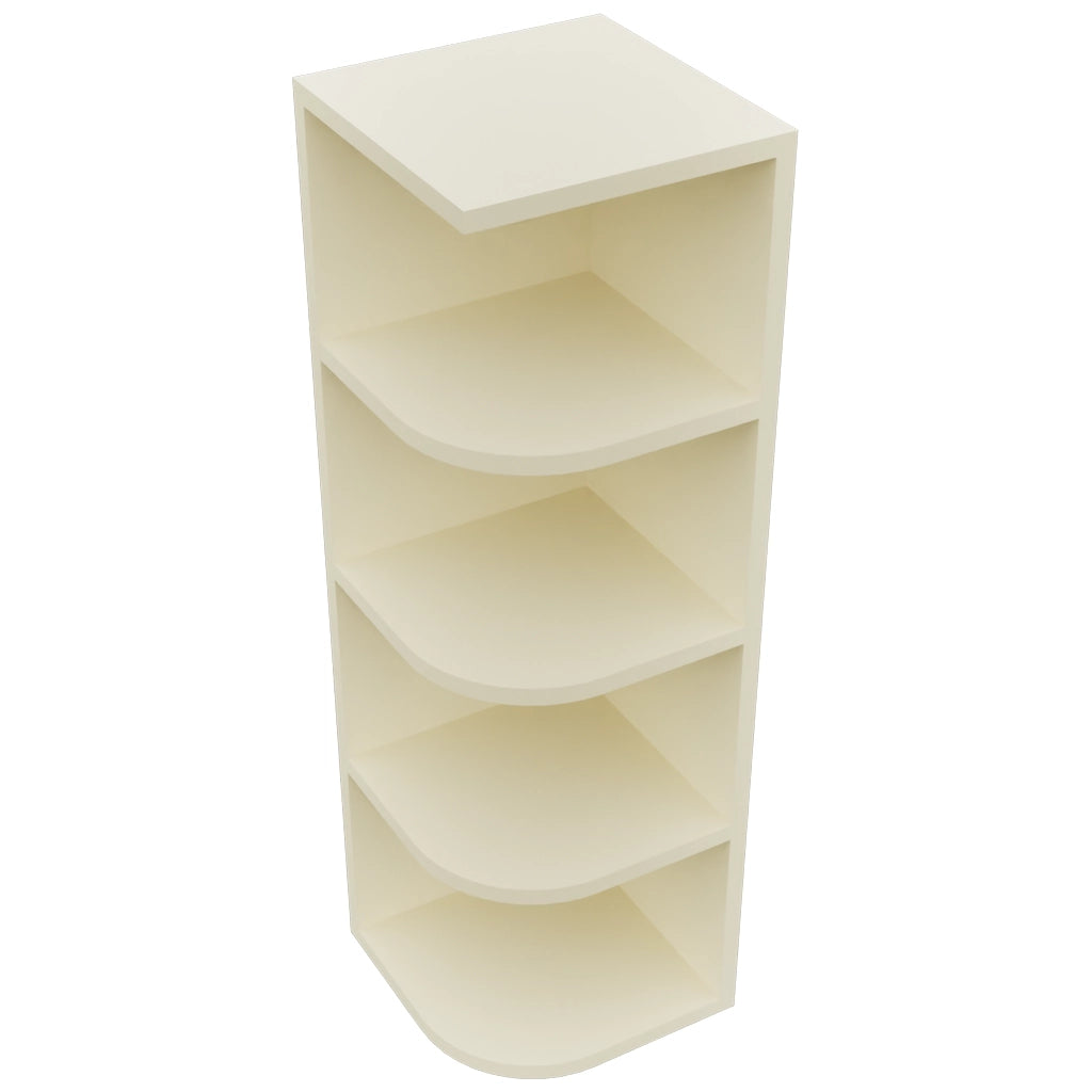 Fabuwood Linen OE1239 Wall Open End Cabinet, Top View
