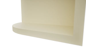 Fabuwood Linen OER630 Wall Open End Cabinet, Detail View