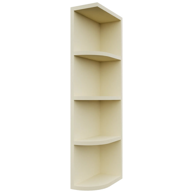 Fabuwood Linen OER636 Wall Open End Cabinet, Front View