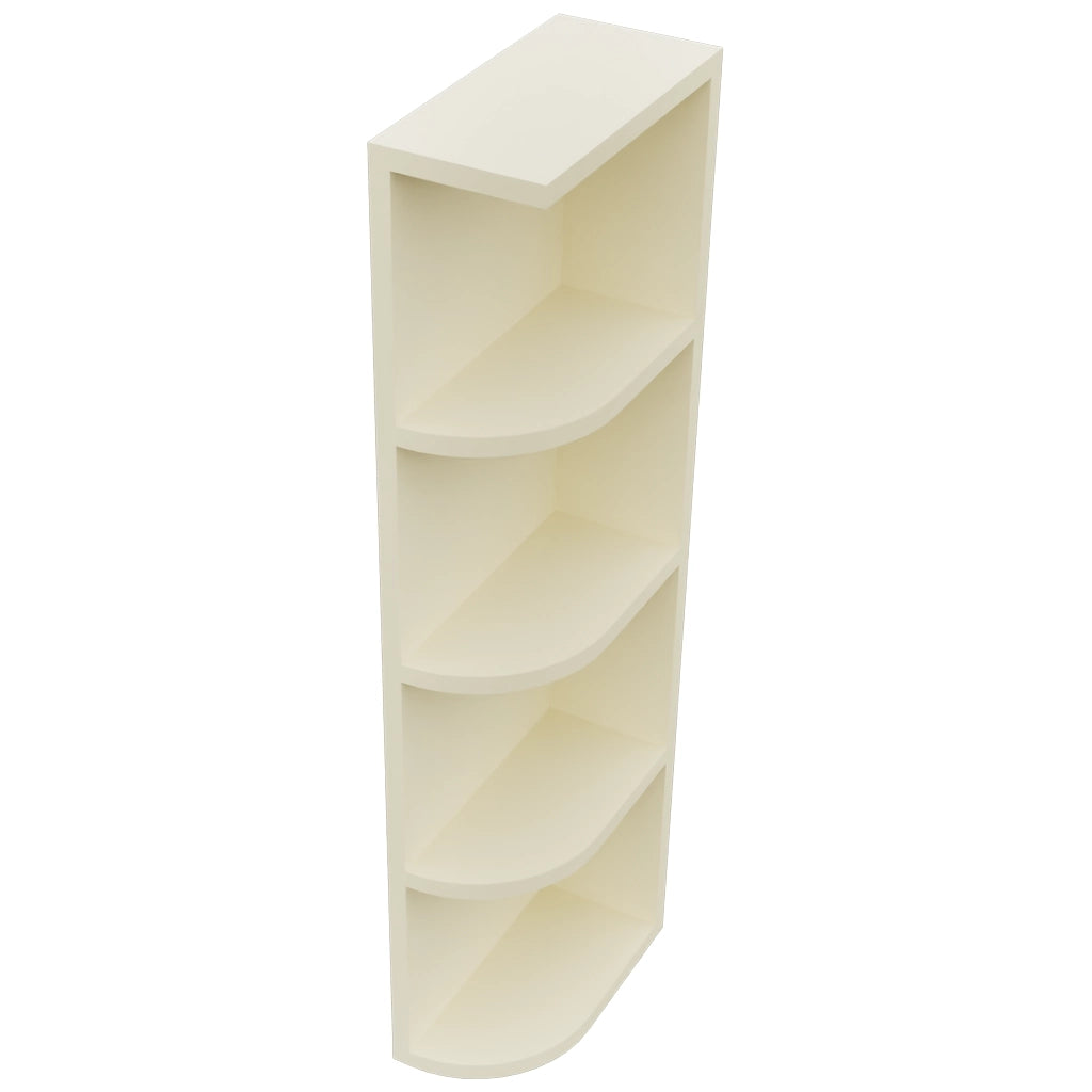 Fabuwood Linen OER639 Wall Open End Cabinet, Top View