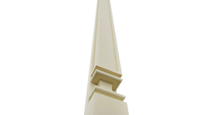 Fabuwood Linen PP-TP93 Tall Pilaster, Detail View