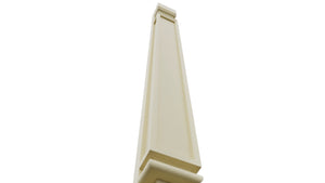Fabuwood Linen PP-W39 Wall Pilaster, Detail View