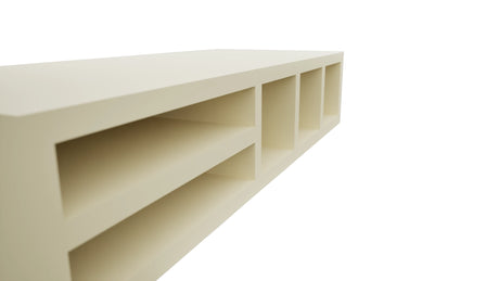 Fabuwood Linen WO306 Wall Organizer Rack, Detail View
