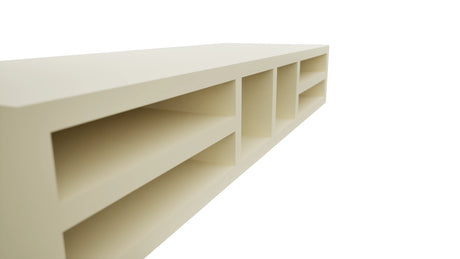 Fabuwood Linen WO366 Wall Organizer Rack, Detail View