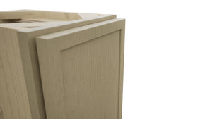 Fabuwood Luna Desert Oak B09FD-12D Base Full Door Cabinet, Detail View