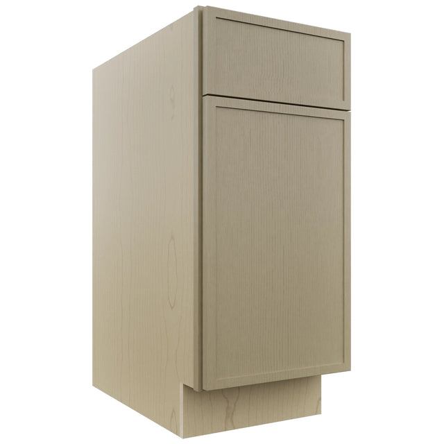 Fabuwood Luna Desert Oak B15 Base Standard Cabinet, Front View