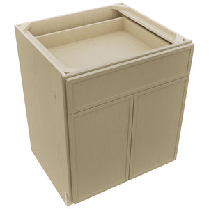 Fabuwood Luna Desert Oak B27 Base Standard Cabinet, Top View
