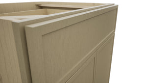 Fabuwood Luna Desert Oak B27 Base Standard Cabinet, Detail View
