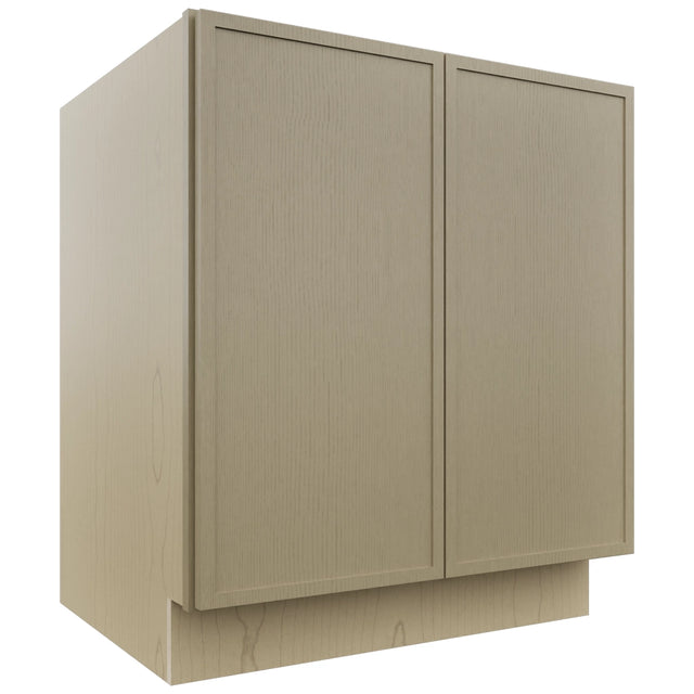 Fabuwood Luna Desert Oak B30FD Base Full Door Cabinet, Front View