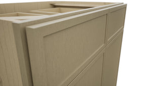 Fabuwood Luna Desert Oak B33 Base Standard Cabinet, Detail View
