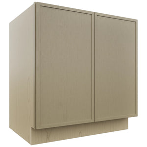 Fabuwood Luna Desert Oak B33FD Base Full Door Cabinet, Front View