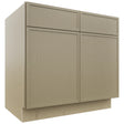 Fabuwood Luna Desert Oak B36 Base Standard Cabinet, Front View