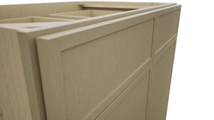Fabuwood Luna Desert Oak B36 Base Standard Cabinet, Detail View