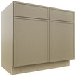 Fabuwood Luna Desert Oak B39 Base Standard Cabinet, Front View