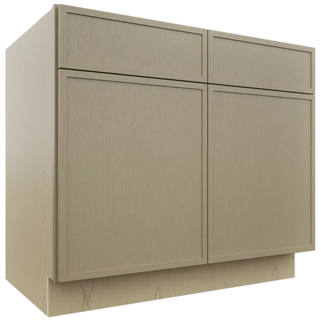 Fabuwood Luna Desert Oak B39 Base Standard Cabinet, Front View