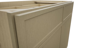 Fabuwood Luna Desert Oak B39 Base Standard Cabinet, Detail View