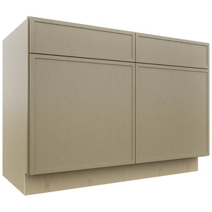 Fabuwood Luna Desert Oak B48 Base Standard Cabinet, Front View