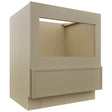 Fabuwood Luna Desert Oak BMC30 Base Microwave Cabinet, Front View