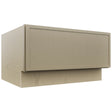 Fabuwood Luna Desert Oak DBS30 Base Bench Seat Cabinet, Front View
