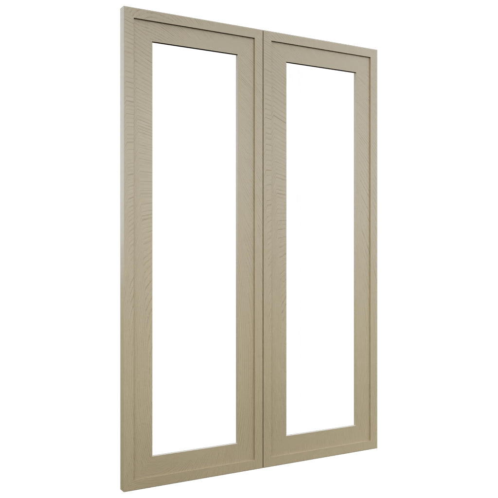 Fabuwood Luna Desert Oak DS DFG2436 Wall Prepped Door, Front View