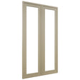 Fabuwood Luna Desert Oak DS DFG2442 Wall Prepped Door, Front View