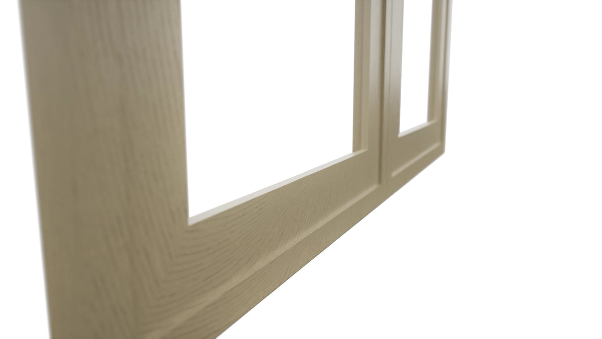 Fabuwood Luna Desert Oak DS DFG3030 Wall Prepped Door, Detail View