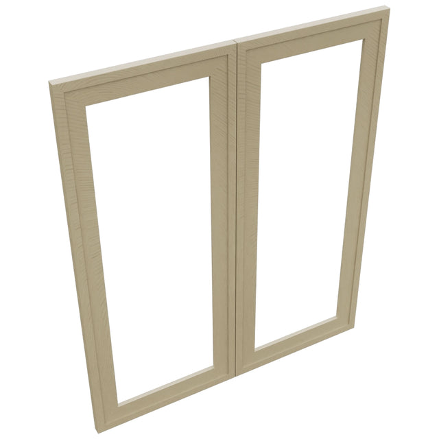 Fabuwood Luna Desert Oak DS DFG3036 Wall Prepped Door, Top View