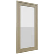 Fabuwood Luna Desert Oak DS GDW1530 Wall Glass Door, Front View