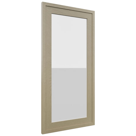 Fabuwood Luna Desert Oak DS GDW1530 Wall Glass Door, Front View