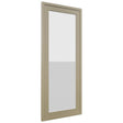 Fabuwood Luna Desert Oak DS GDW1536 Wall Glass Door, Front View