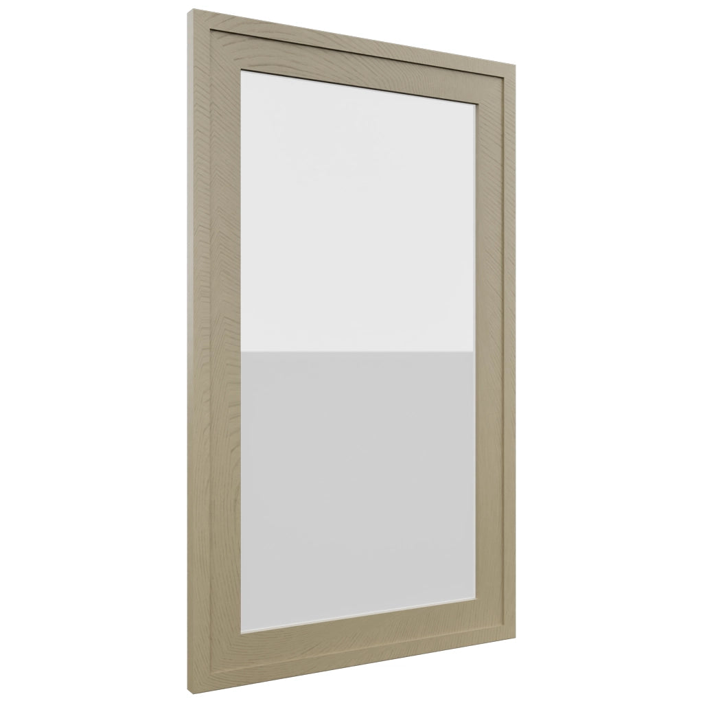 Fabuwood Luna Desert Oak DS GDW1830 Wall Glass Door, Front View
