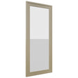 Fabuwood Luna Desert Oak DS GDW1842 Wall Glass Door, Front View