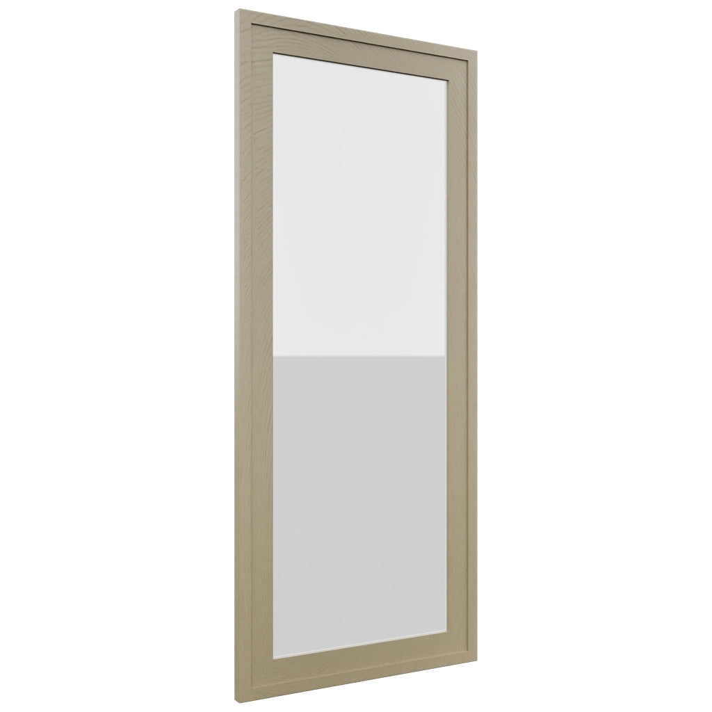 Fabuwood Luna Desert Oak DS GDW1842 Wall Glass Door, Front View