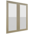 Fabuwood Luna Desert Oak DS GDW3036 Wall Glass Door, Front View
