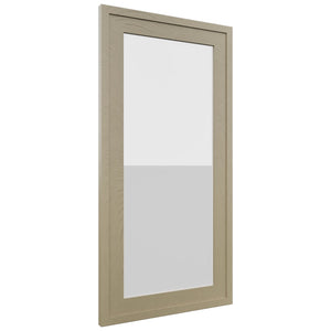 Fabuwood Luna Desert Oak DS GDWDC2430 Wall Glass Door, Front View