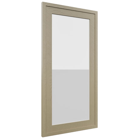 Fabuwood Luna Desert Oak DS GDWDC2430 Wall Glass Door, Front View