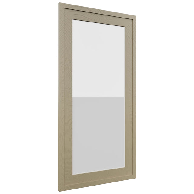 Fabuwood Luna Desert Oak DS GDWDC2430 Wall Glass Door, Front View