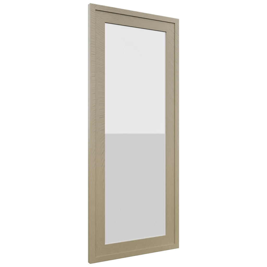 Fabuwood Luna Desert Oak DS GDWDC2436 Wall Glass Door, Front View
