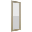 Fabuwood Luna Desert Oak DS GDWDC2442 Wall Glass Door, Front View